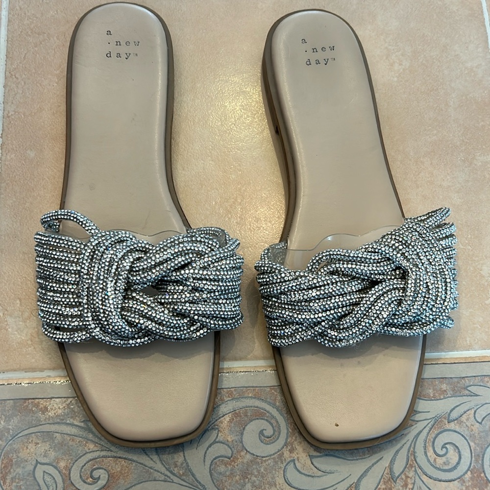 A New Day Sparkly Sandals